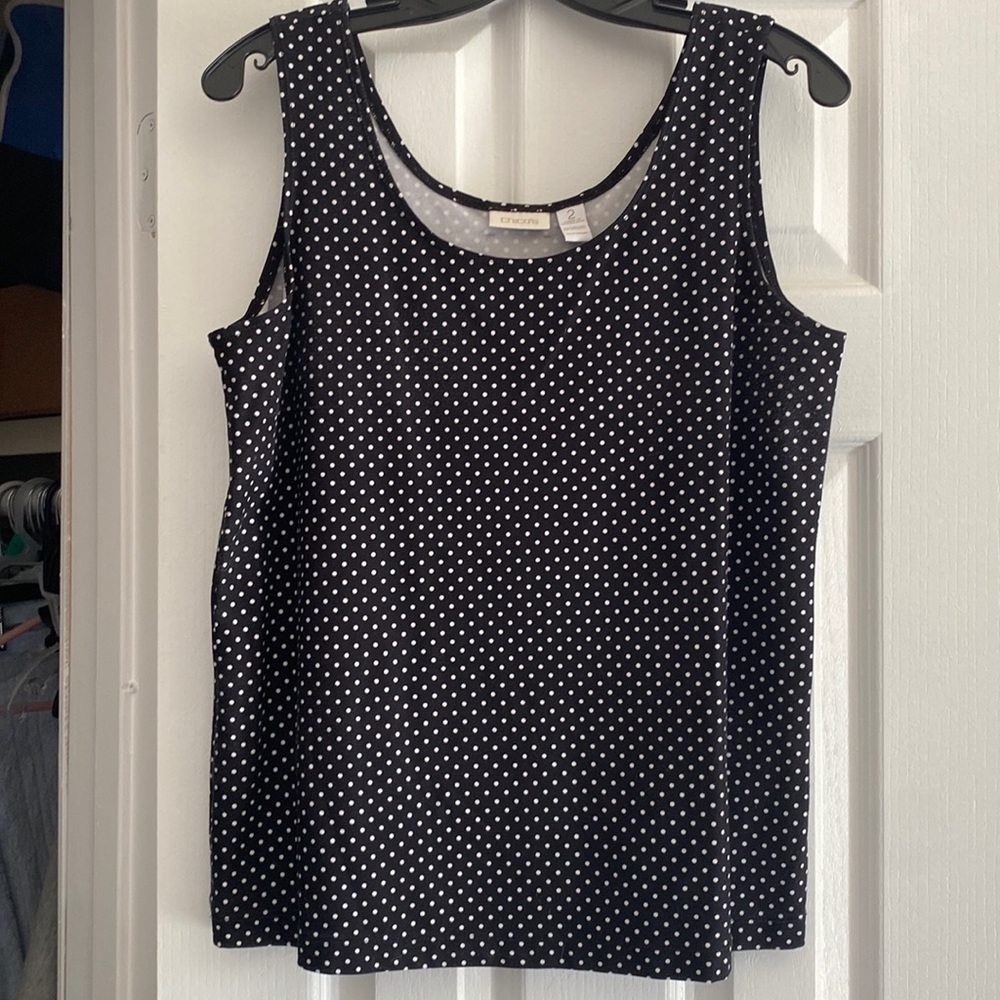 Black and White Polka Dot Shell